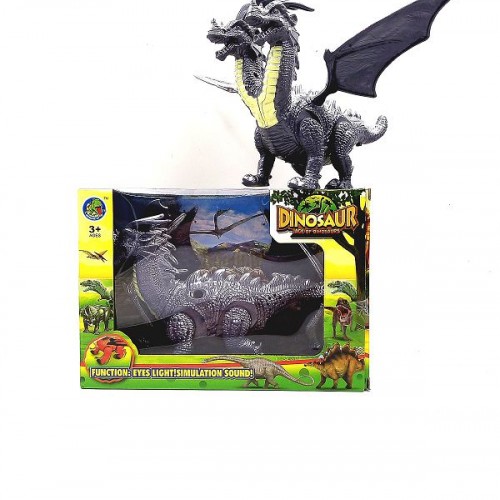 Walking T-Rex Dinosaur Toy Figure with Light & Sound