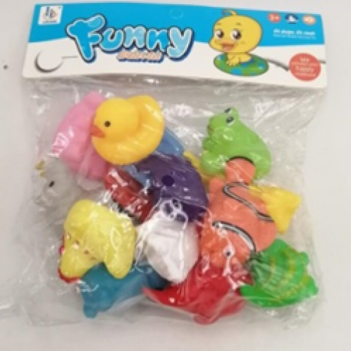 Bath Toys - 15PCS Bath Squirters Toys Assorted Colors Ocean Animals Floating Bath Toy