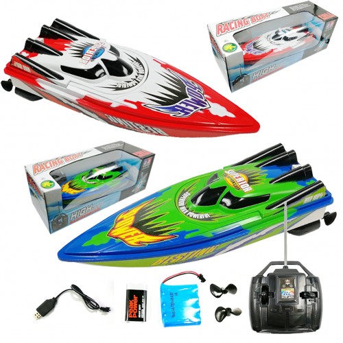 Electric Boat Toy with Remote Control, Waterproof High Speed Tool