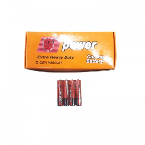 Power Carbon Battery 1.5V Battery Extra Heary Duty (4pcs)