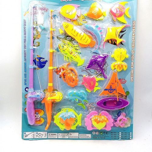 Fishing game set with Fish Toy