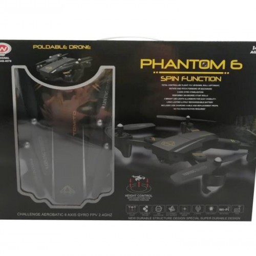 Foldable Drone Phantom 6 Spin Function
