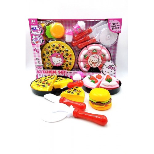 Pizza Cooking and Dining Toy Set