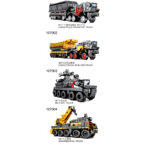 Earth Trucks Toys Build Block