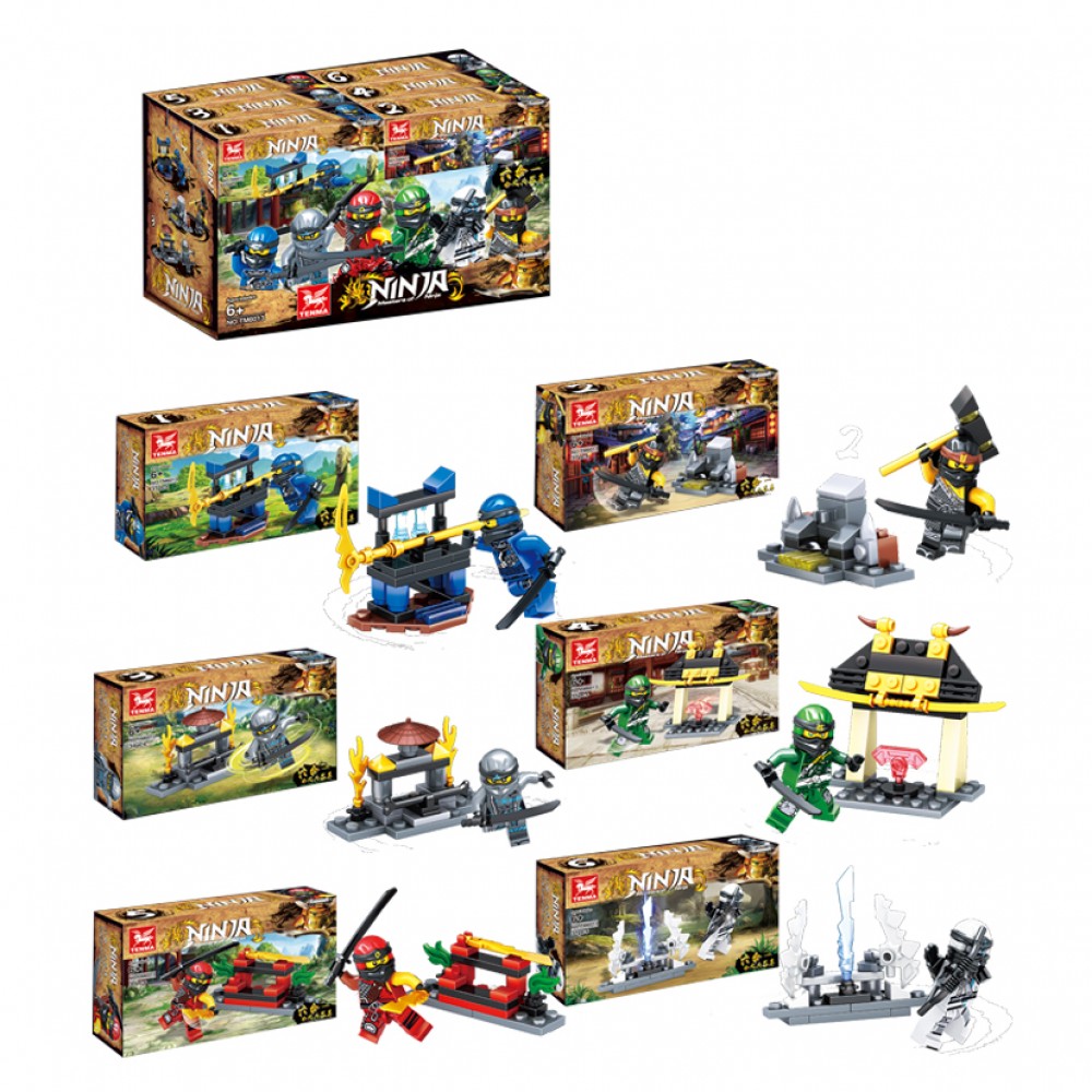 Ninja Building Blocks Toys