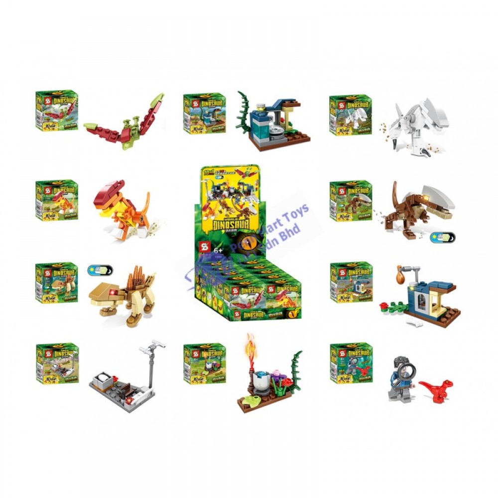 Jurassic World Dinosaur Block Compatible Building Blocks