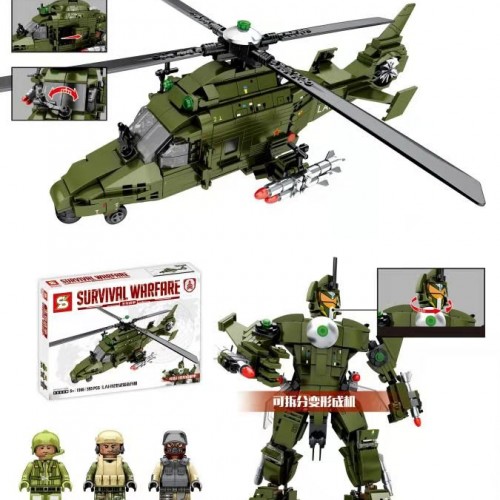 Aircraft Fighter Building Block Toys