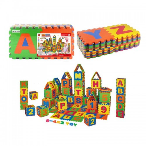 Alphabet  and Number Puzzle Toy